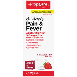 TopCare Health Children's Strawberry Flavor Pain & Fever 4 fl oz