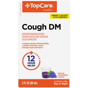 TopCare Health Day or Night Grape Flavored Cough DM 3 fl oz