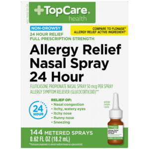 TopCare Health Non-Drowsy Allergy Relief 50 mcg Nasal Spray 0.62 fl oz
