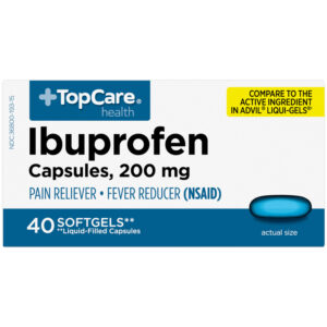 TopCare Health 200 mg Ibuprofen 40 Softgels