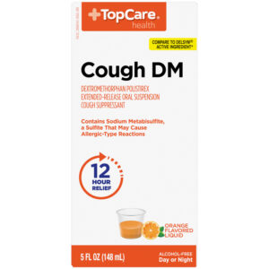 TopCare Health Liquid Alcohol-Free Day or Night Orange Flavored Cough DM 5 fl oz