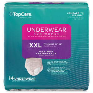 TopCare Everyday Maximum Absorbency XXL Underwear for Women 14 Each