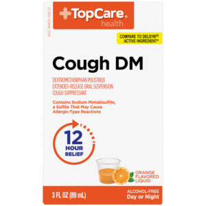 TopCare Health Liquid Orange Flavored Cough DM 3 fl oz