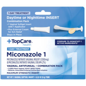 TopCare Health 1-Day Treatment Miconazole 1 Combination Pack 1 Each