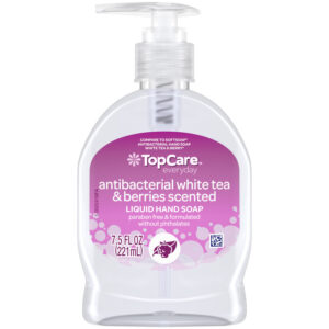 TopCare Everyday Antibacterial White Tea & Berries Scented Liquid Hand Soap 7.5 fl oz