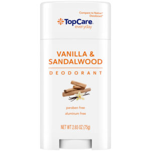 TopCare Everyday Vanilla & Sandalwood Deodorant 2.65 oz