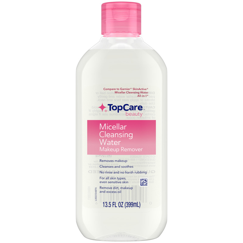 TopCare Beauty Makeup Remover Micellar Cleansing Water 13.5 fl oz