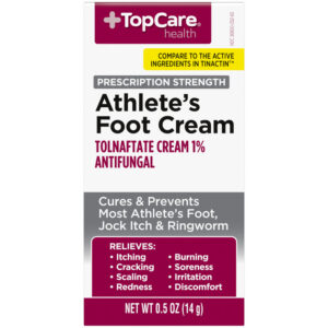 TopCare Health Athlete's Foot Cream 0.5 oz