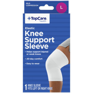 TopCare Health Elastic L Knee Support Sleeve 1 Each