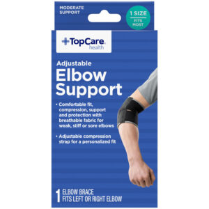 TopCare Health Moderate Support Adjustable 1 Size Elbow Support 1 Each