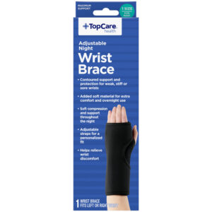 TopCare Health Adjustable Night 1 Size Wrist Brace 1 Each