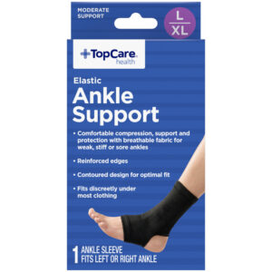TopCare Health Elastic L/XL Ankle Support 1 Each