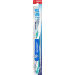 TopCare Everyday Medium Angle Edge+ Deep Clean Toothbrush 1 Each