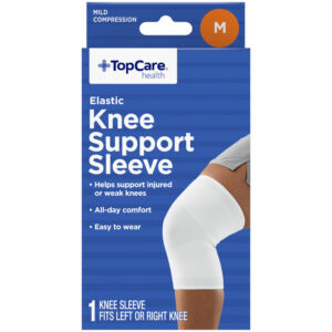 TopCare Health Mild Compression Elastic M Knee Support Sleeve 1 Each