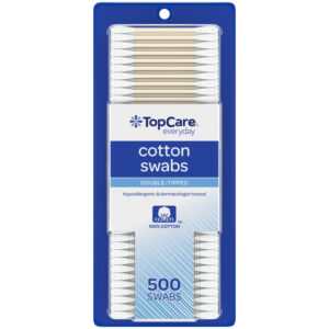 TopCare Everyday Double-Tipped Cotton Swabs 500 Each