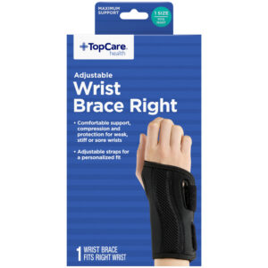 TopCare Health Adjustable Wrist Brace Right 1 Each