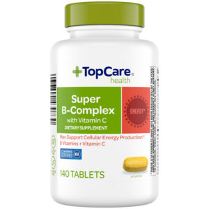 TopCare Health Super B-Complex with Vitamin C 140 Tablets