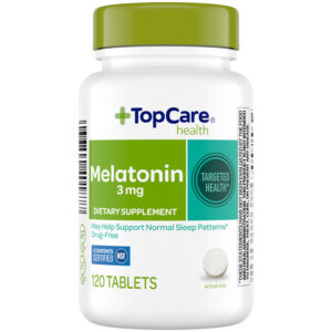 TopCare Health 3 mg Melatonin 120 Tablets