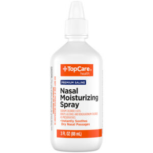 TopCare Health Premium Saline Nasal Moisturizing Spray 3 fl oz